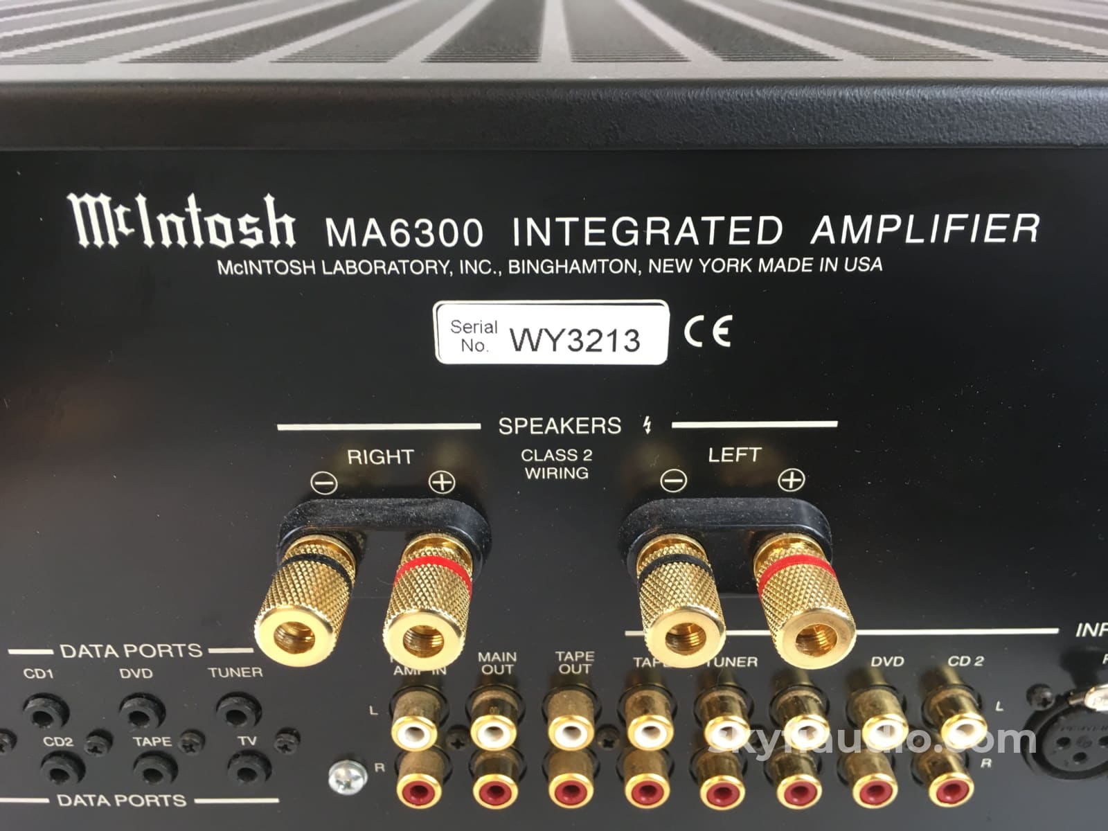 McIntosh MA6300 Integrated Amplifier - All Analog with Phono Input