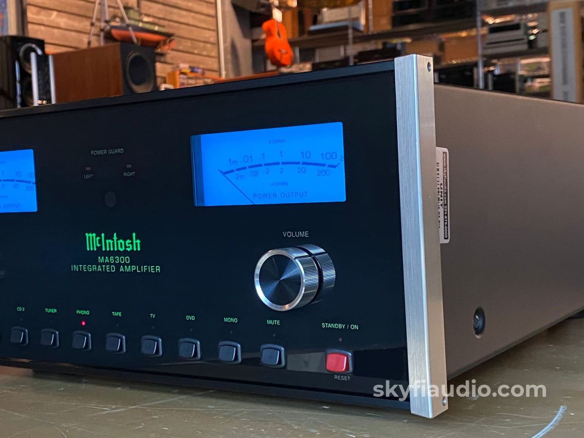 Mcintosh Ma6300 Integrated Amplifier - All Analog With Phono Input