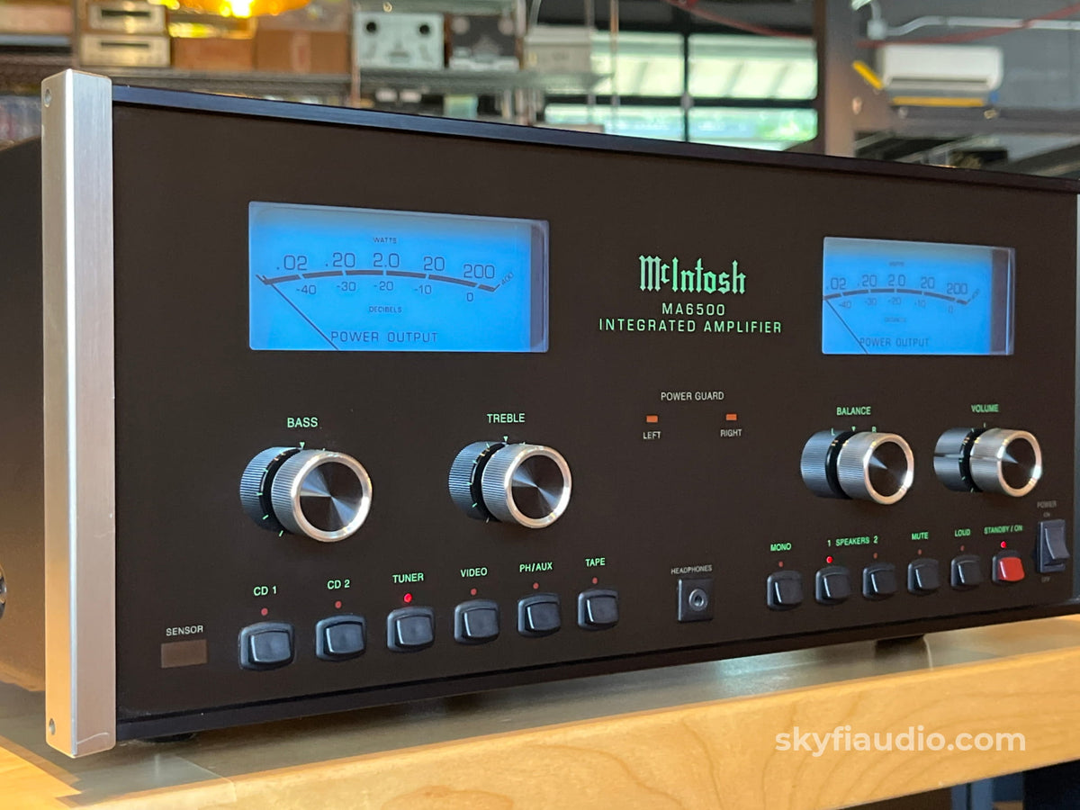 McIntosh MA6500 Integrated Amplifier - Serviced and Complete - Integrated Amplifier