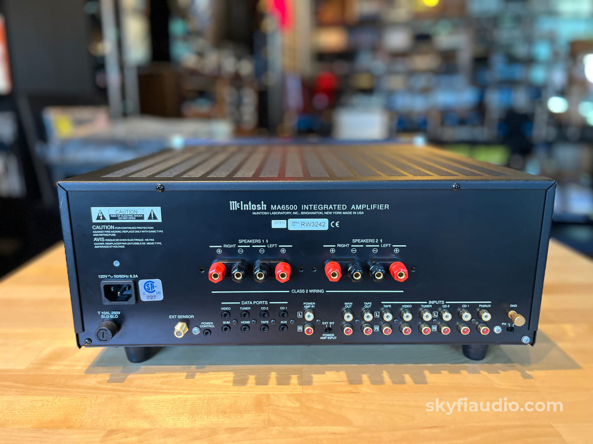 McIntosh MA6500 Integrated Amplifier - Serviced and Complete - Integrated Amplifier