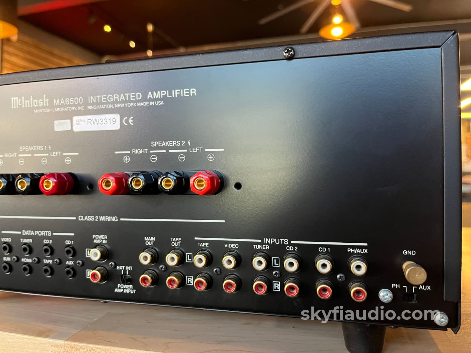 McIntosh MA6500 Integrated Amplifier All Analog Integrated Amplifier