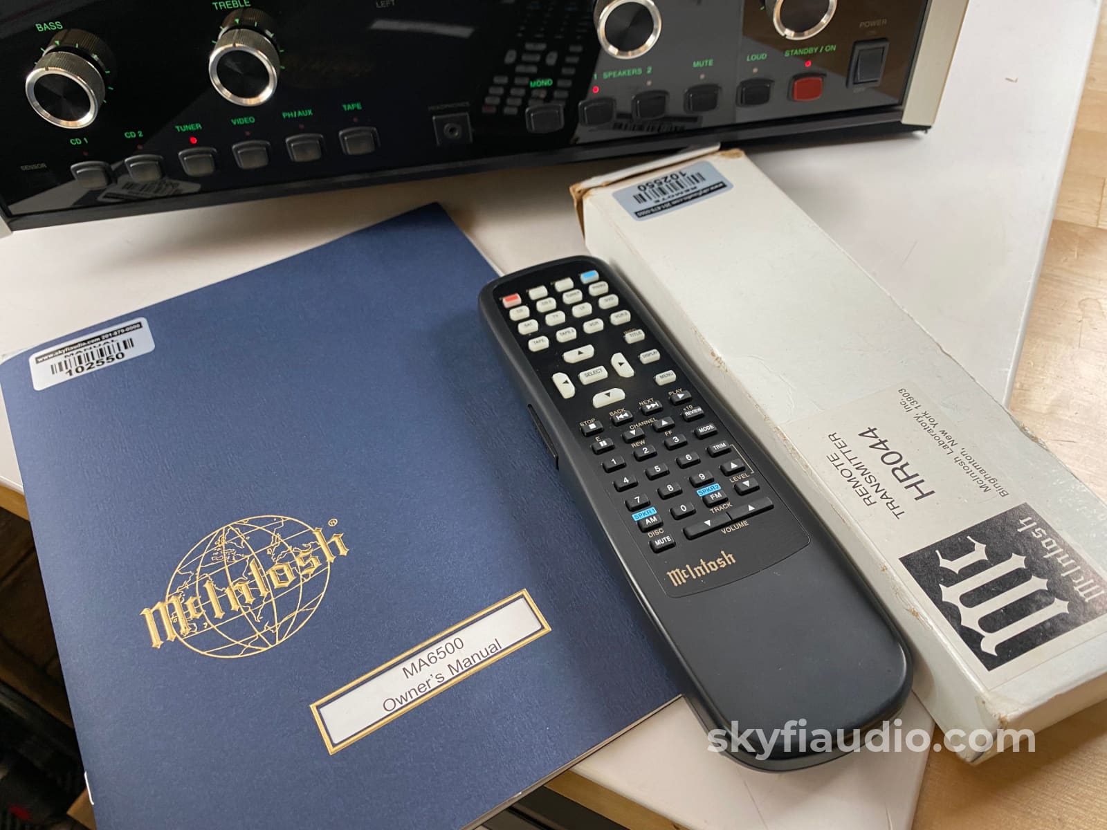 McIntosh MA6500 Integrated Amplifier - All Analog!