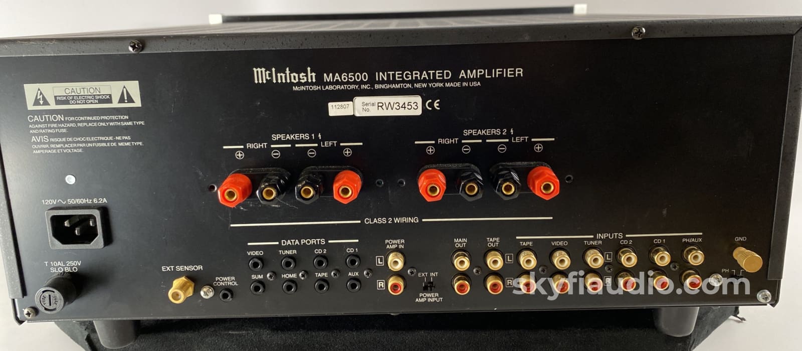 McIntosh MA6500 Integrated Amplifier - All Analog!
