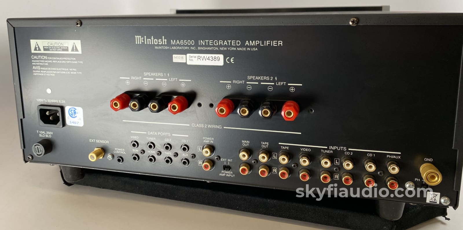 Mcintosh Ma6500 Integrated Amplifier - Excellent Condition And Refreshed