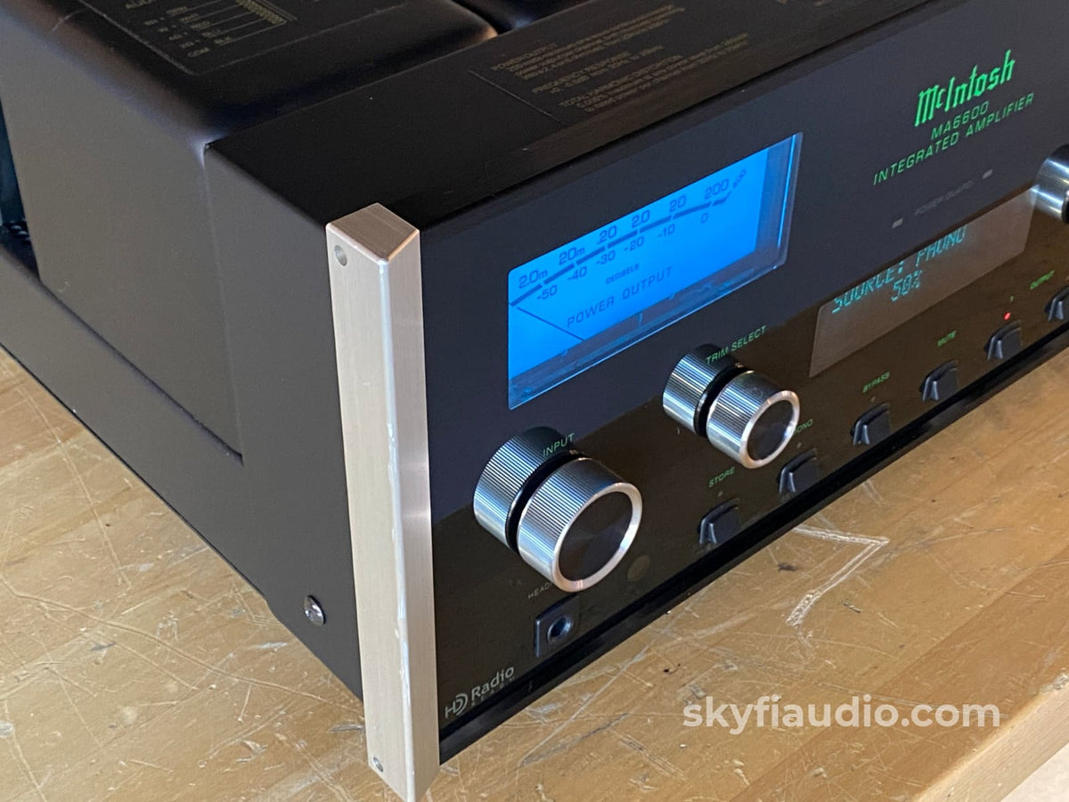 Mcintosh Ma6600 Receiver With Tm2 Hd Am/Fm Tuner Module Integrated Amplifier