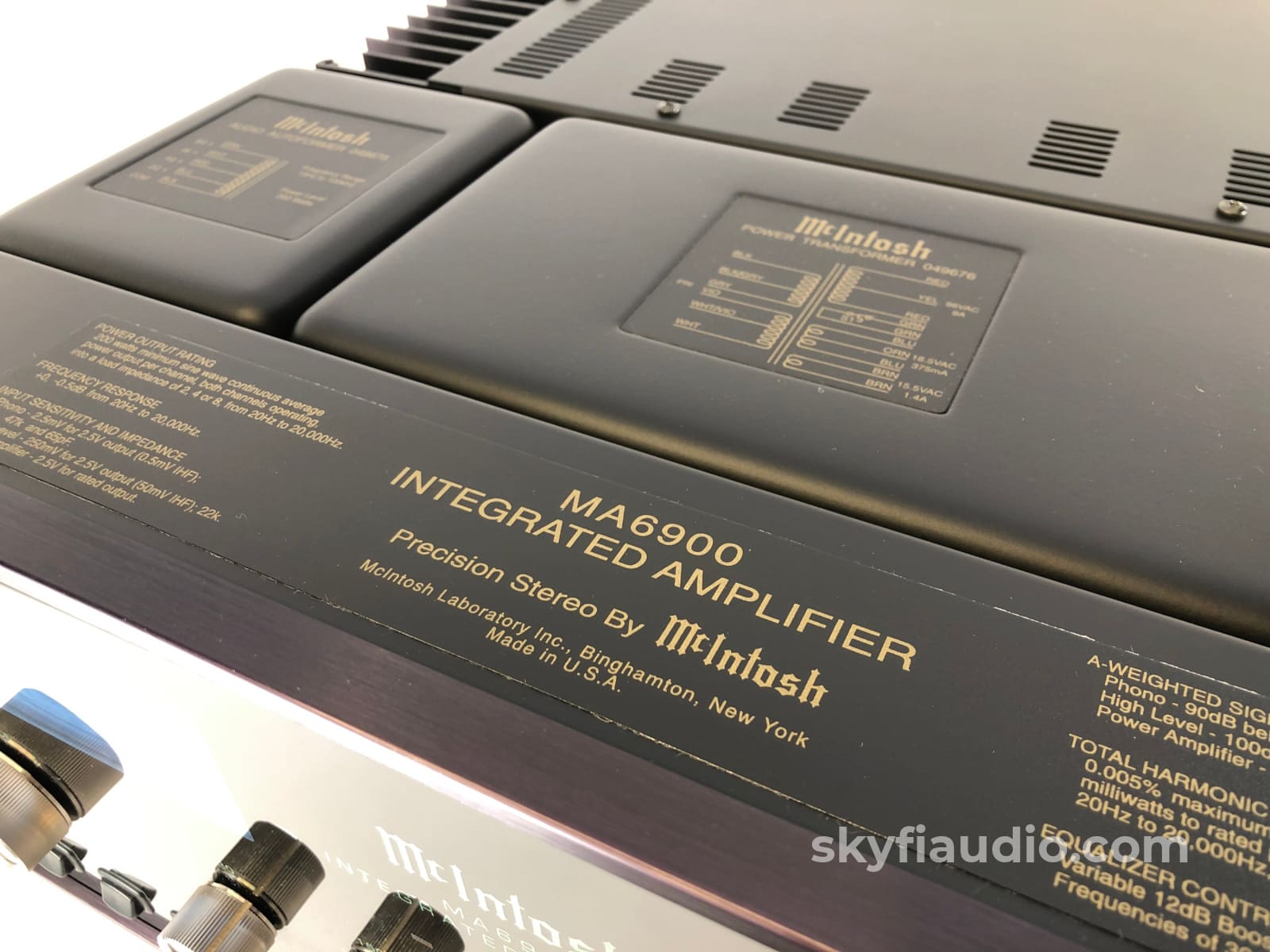 Mcintosh Ma6900 Integrated Amplifier - All Analog! Built In Phono