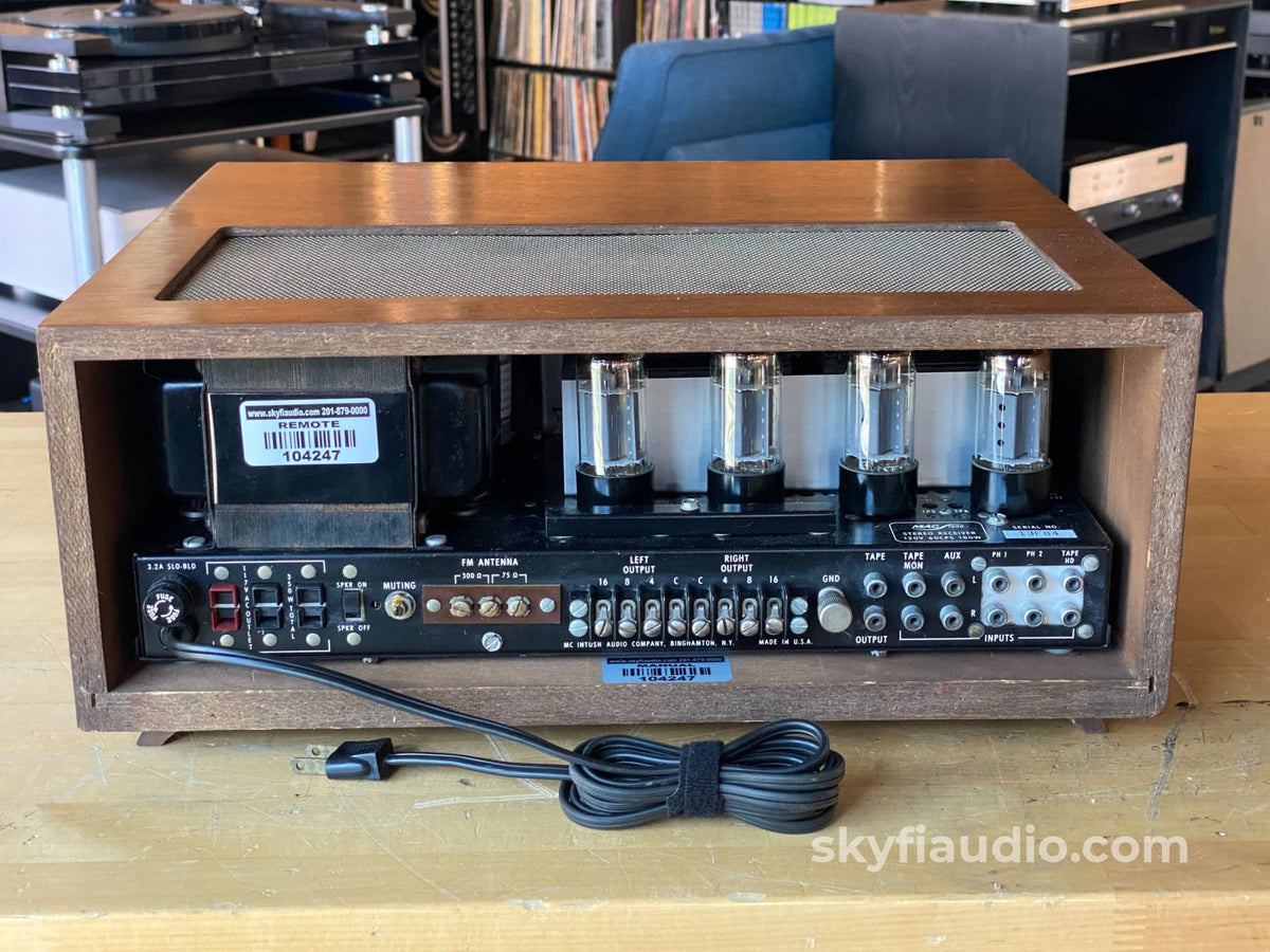 Mcintosh Mac1500 Receiver Best Tube Ever Skyfi Restored Integrated Amplifier