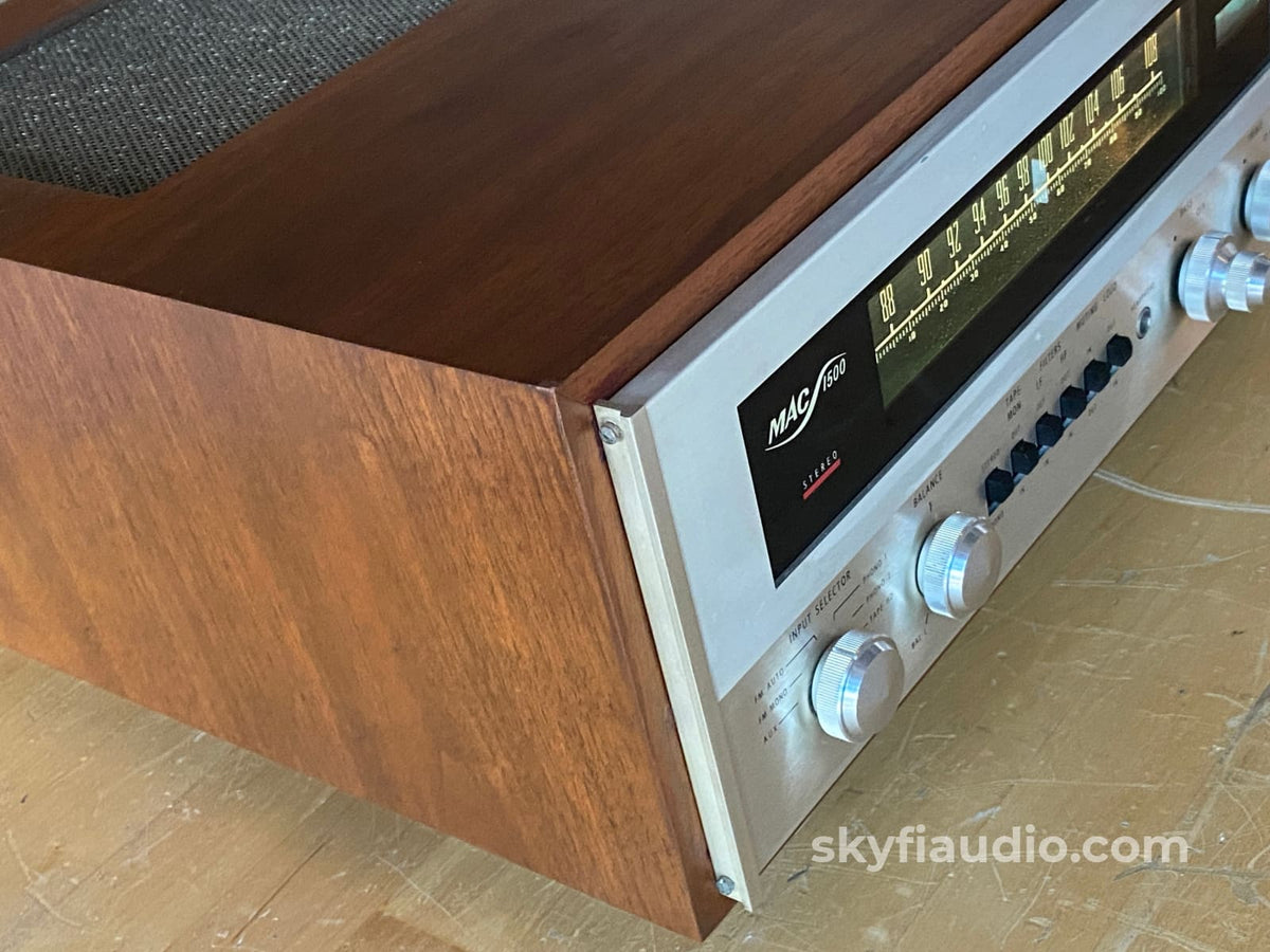 Mcintosh Mac1500 Receiver Best Tube Ever Skyfi Restored Integrated Amplifier
