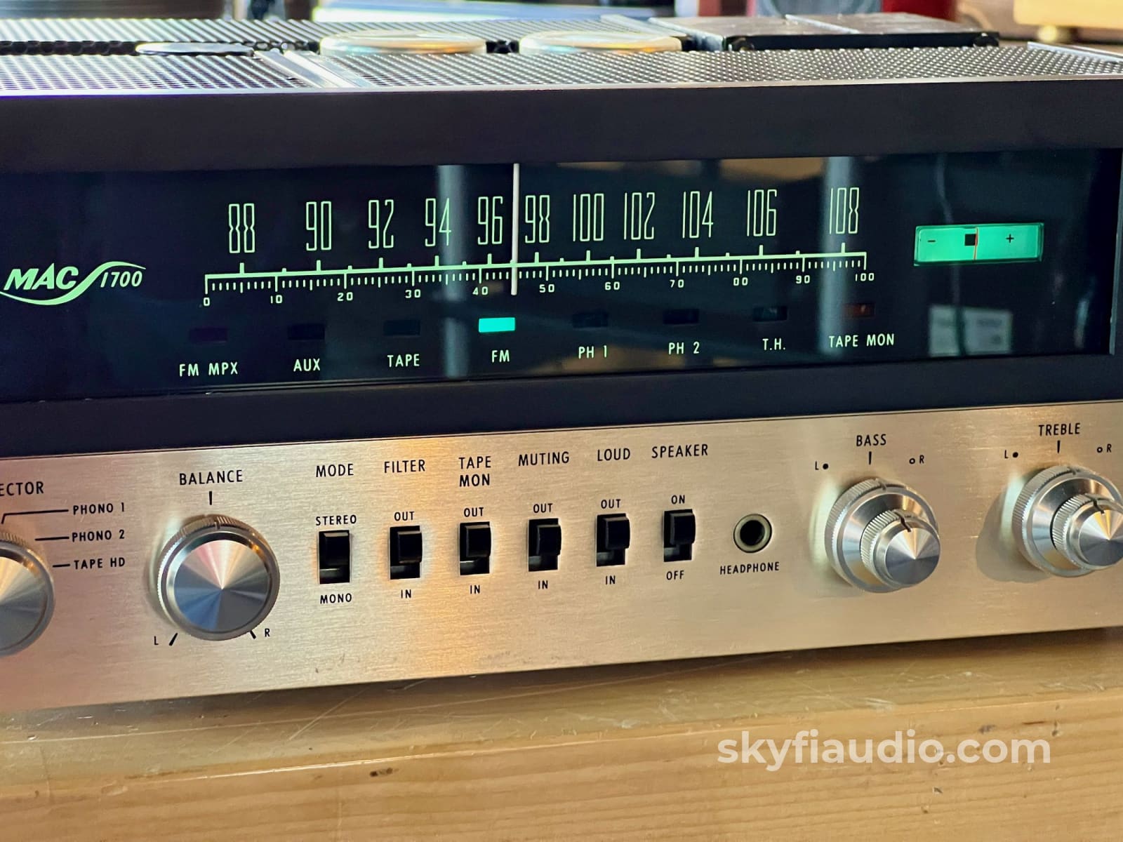 Mcintosh Mac1700 Vintage Tube/Transistor Receiver Integrated Amplifier