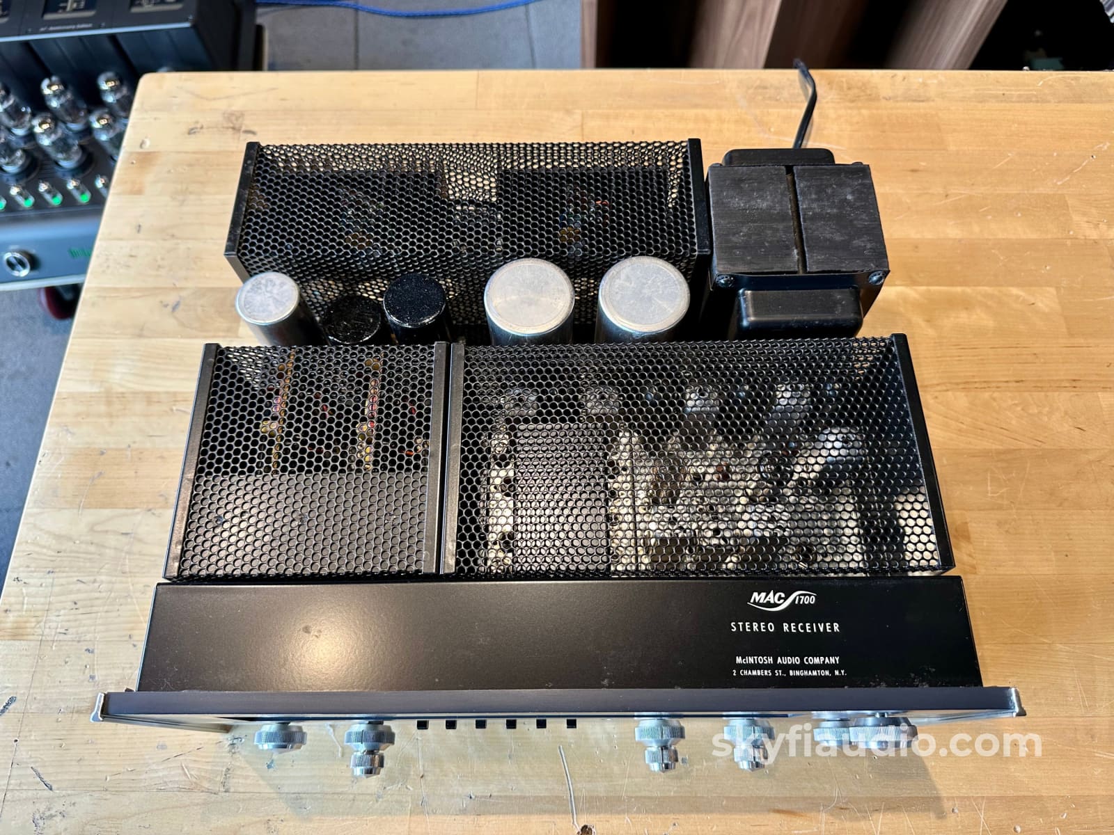 Mcintosh Mac1700 Vintage Tube/Transistor Receiver - Serviced Integrated Amplifier