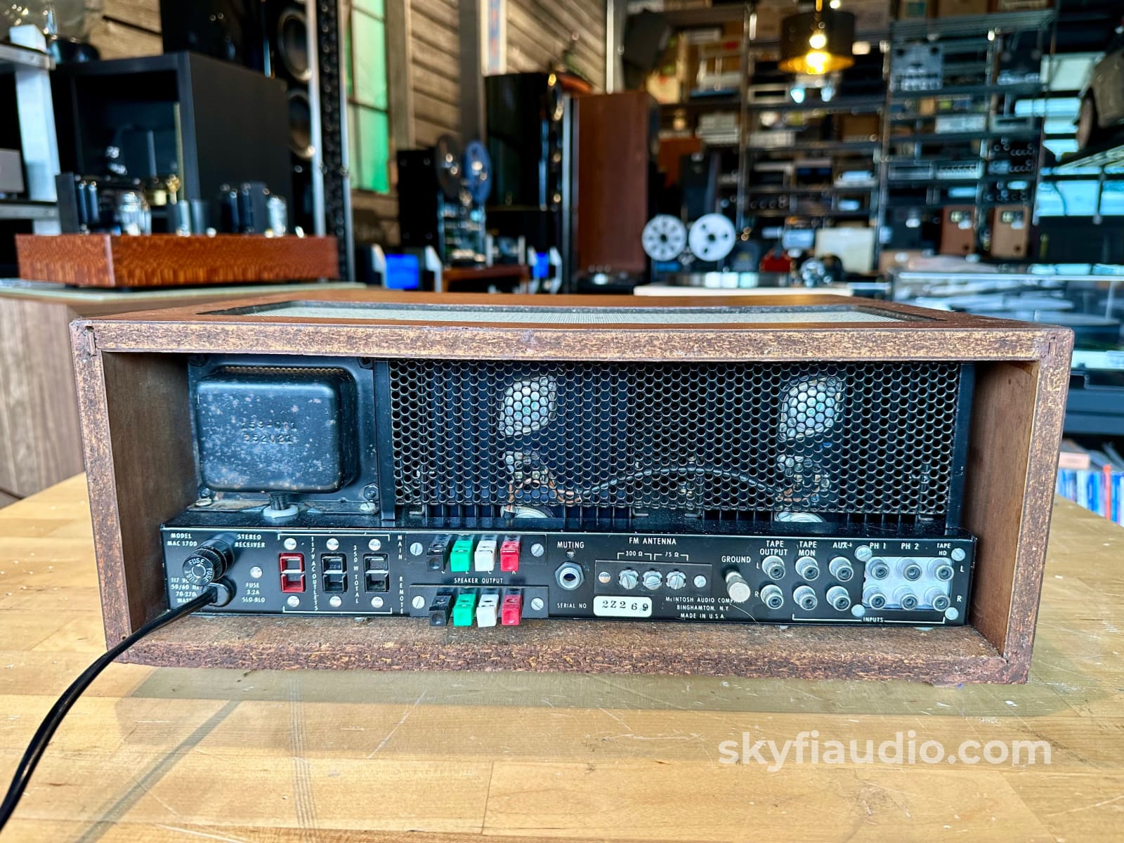 Mcintosh Mac1700 Vintage Tube/Transistor Receiver - Serviced Integrated Amplifier