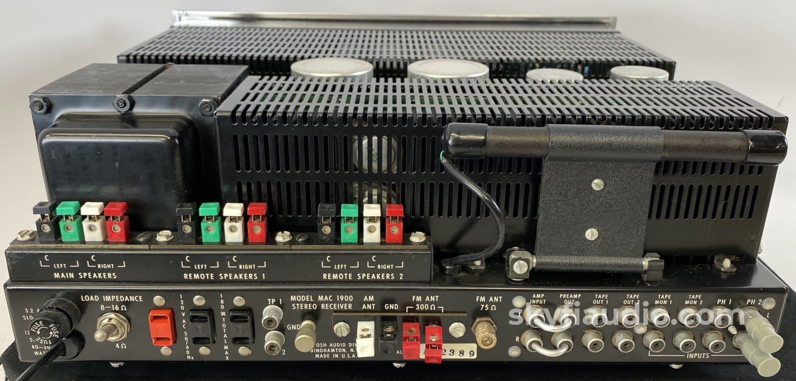 Mcintosh Mac1900 Vintage Receiver - Rare Survivor Condition Integrated Amplifier