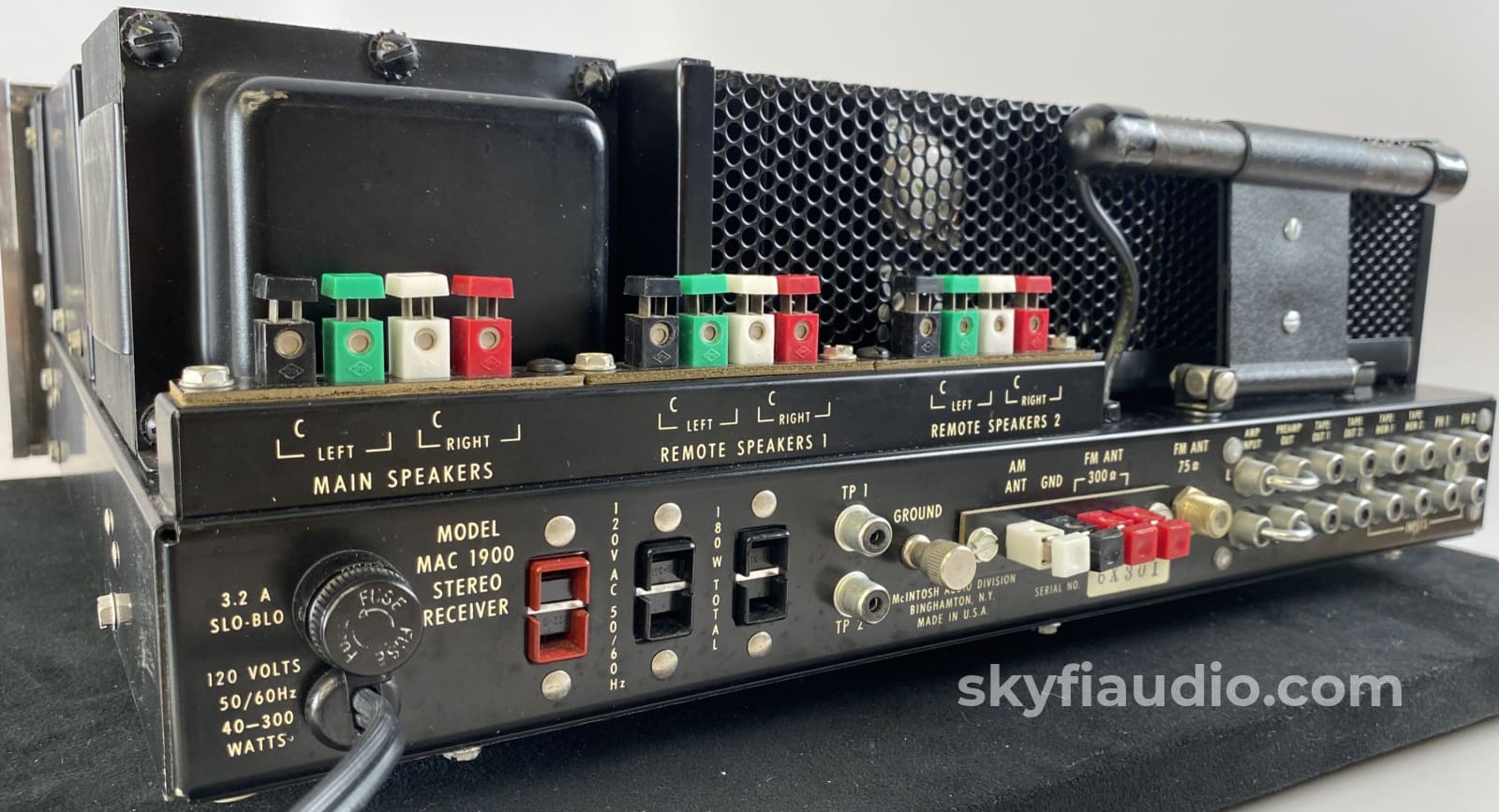 Mcintosh Mac1900 Vintage Receiver - Serviced And Ready To Wow Integrated Amplifier