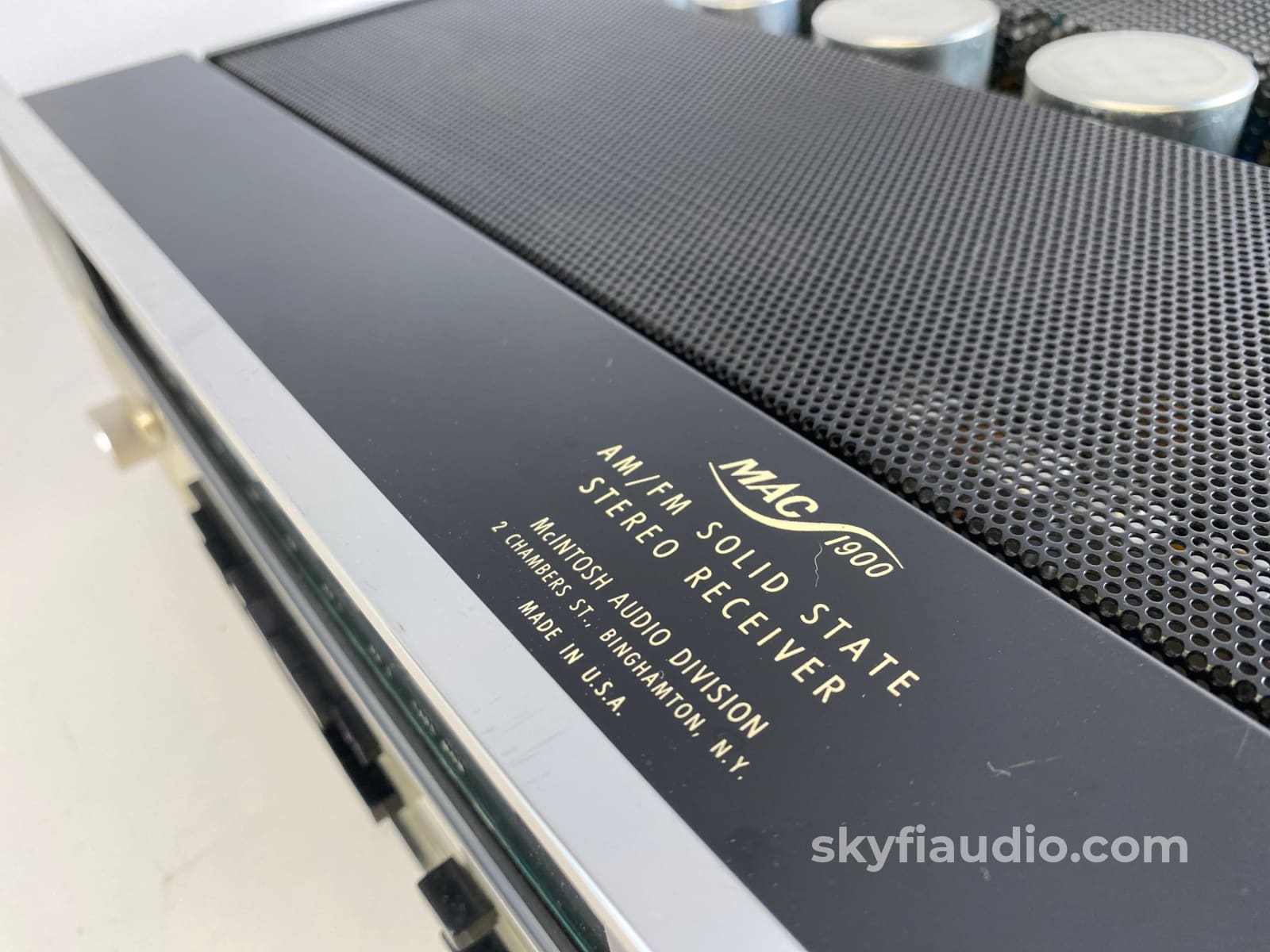 Mcintosh Mac1900 Vintage Receiver - Serviced And Ready To Wow Integrated Amplifier