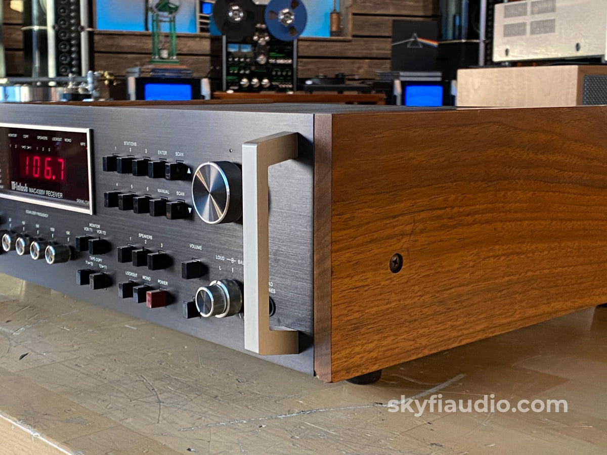 Mcintosh Mac4300V Am/Fm Receiver - Single Owner Survivor Serviced Integrated Amplifier