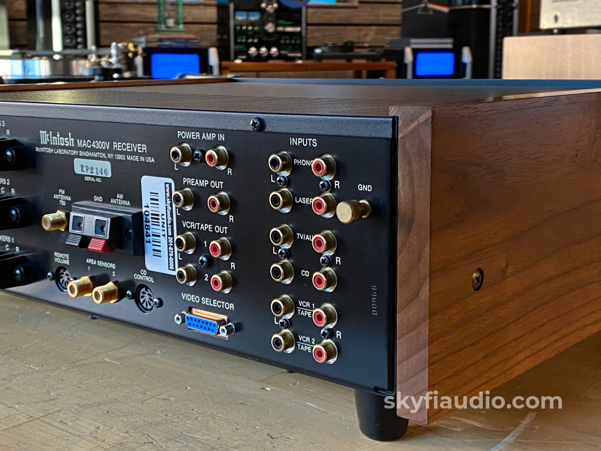 Mcintosh Mac4300V Am/Fm Receiver - Single Owner Survivor Serviced Integrated Amplifier