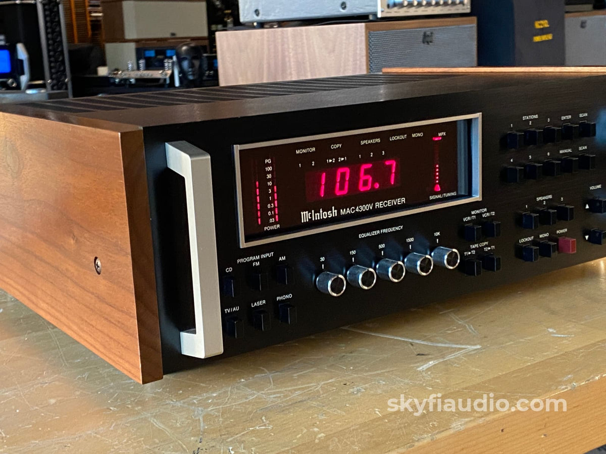 Mcintosh Mac4300V Am/Fm Receiver - Single Owner Survivor Serviced Integrated Amplifier