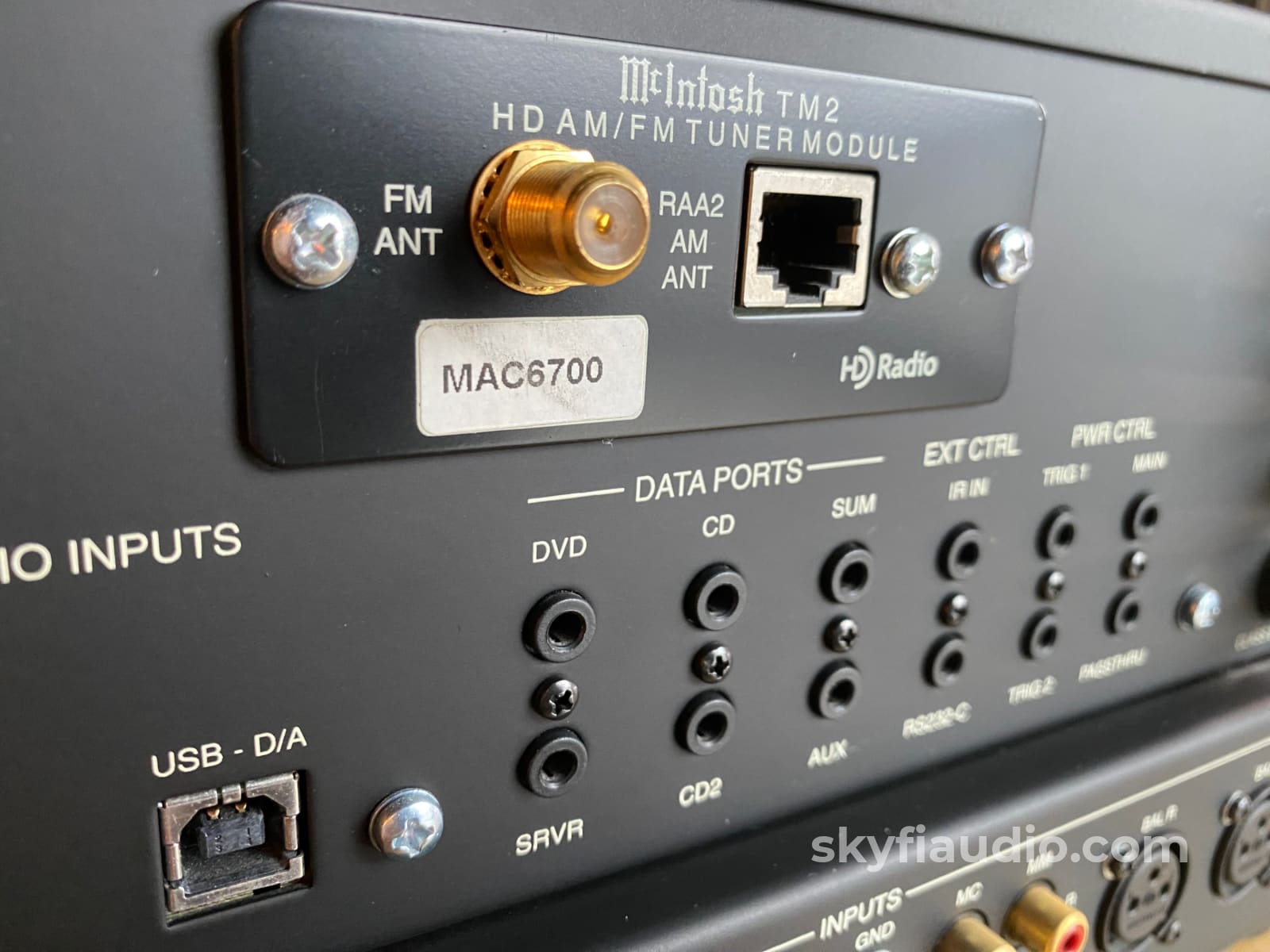 Mcintosh Mac6700 Solid State Receiver With Fm Integrated Amplifier