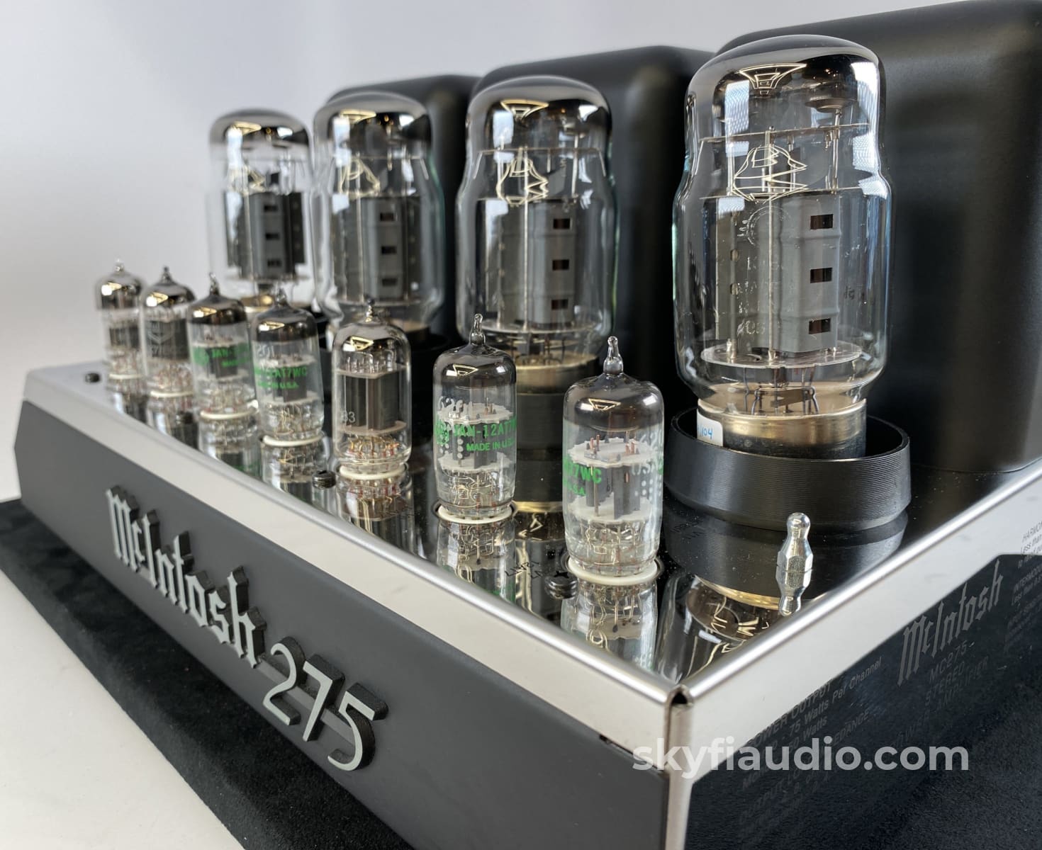 Mcintosh Mc-275 Mk V Tube Amplifier With New Matched Tubes