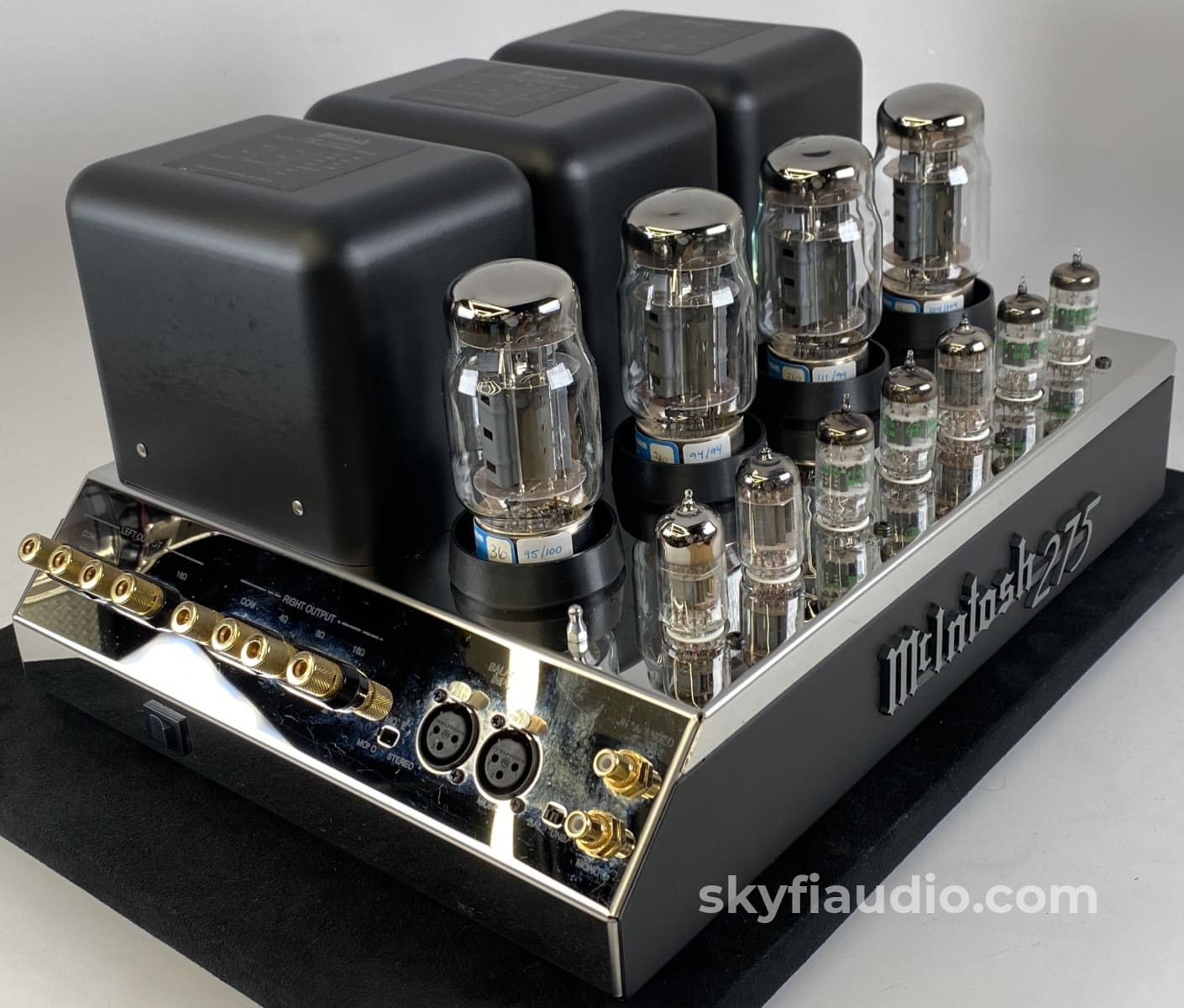 Mcintosh Mc-275 Mk V Tube Amplifier With New Matched Tubes