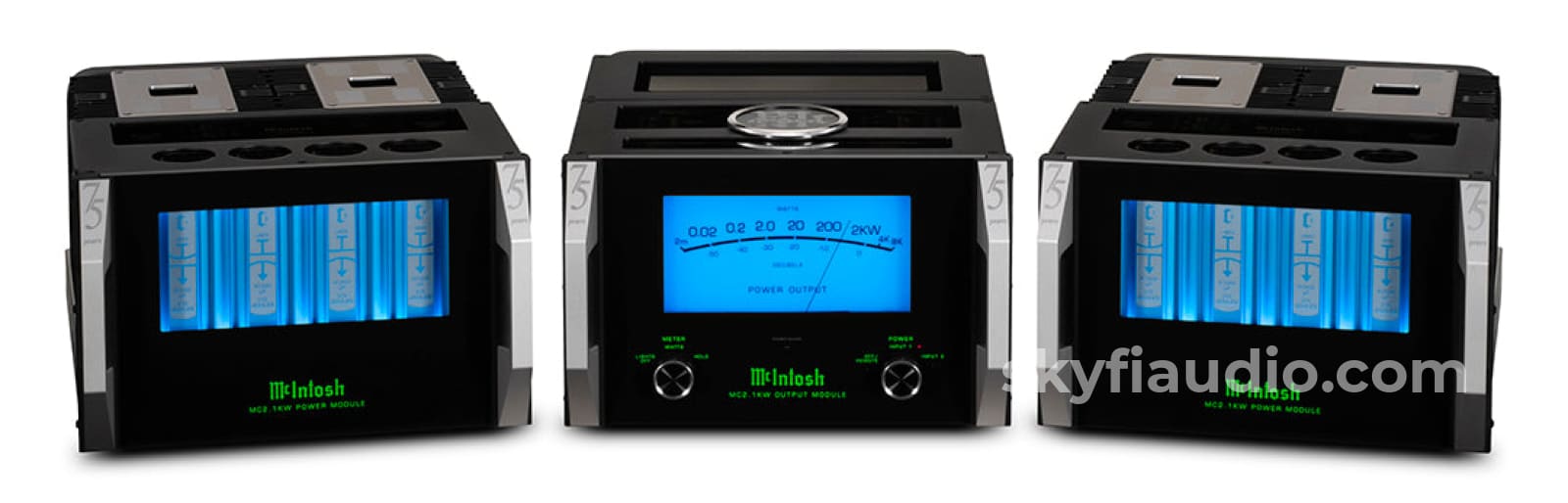 Mcintosh Mc2.1Kw 75Th Anniversary 1 - Channel Solid State Amplifier