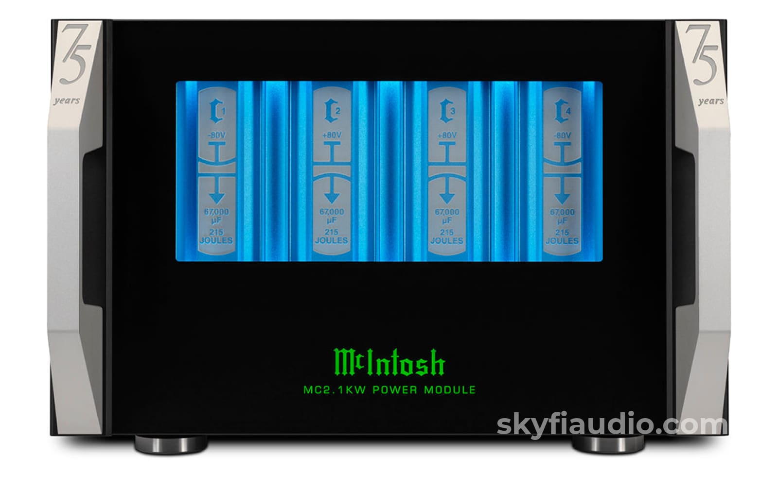 Mcintosh Mc2.1Kw 75Th Anniversary 1 - Channel Solid State Amplifier