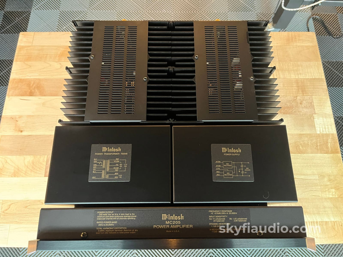 McIntosh MC205 5-Channel Home Theater Amplifier Amplifier