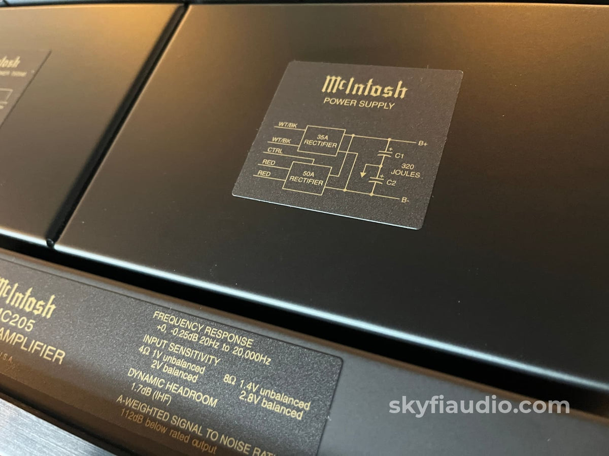 McIntosh MC205 5-Channel Home Theater Amplifier Amplifier