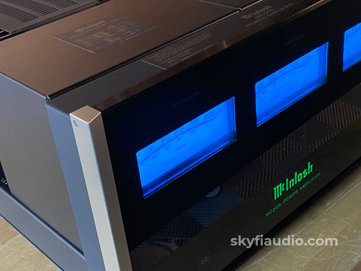 Mcintosh Mc205 5-Channel Home Theater Amplifier Complete Set