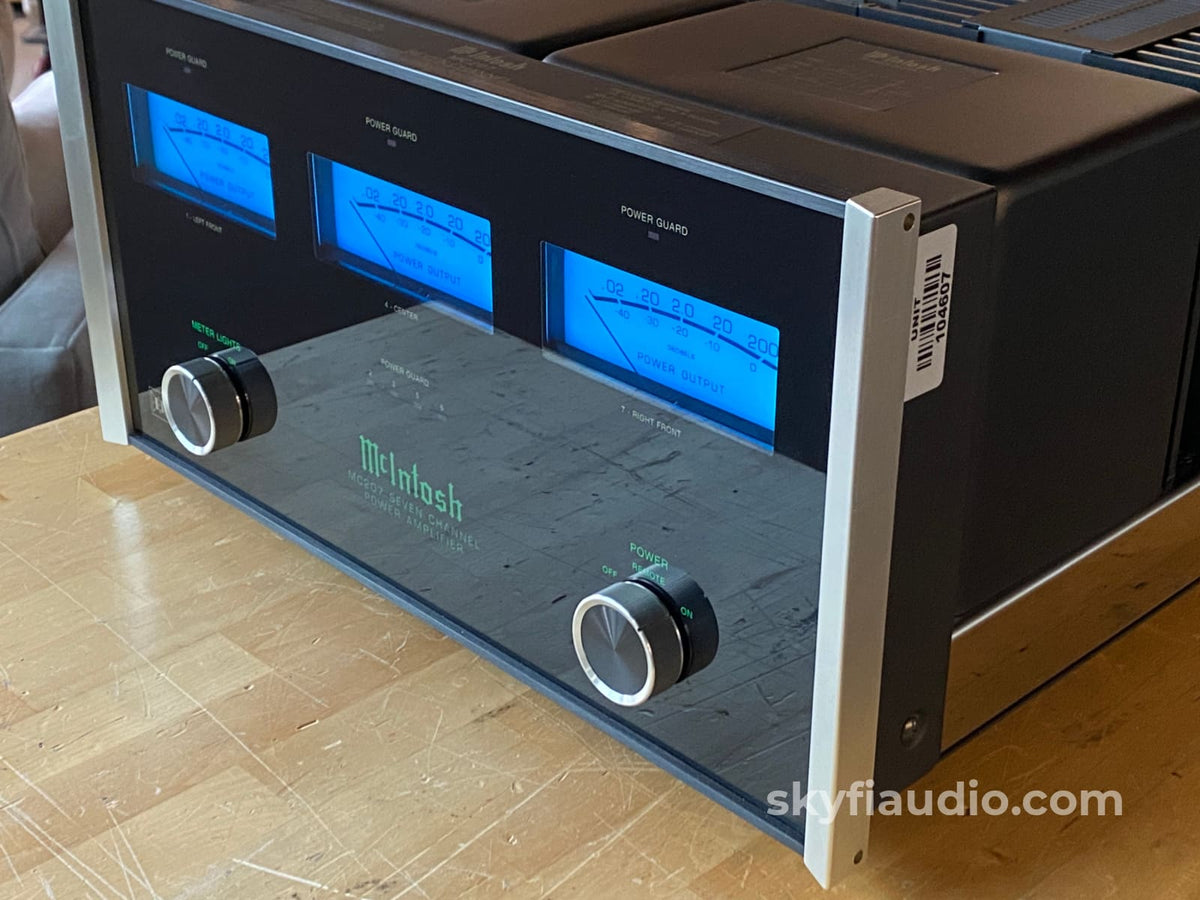 Mcintosh Mc207 Home Theater Amplifier 200W X 7 - New Glass!