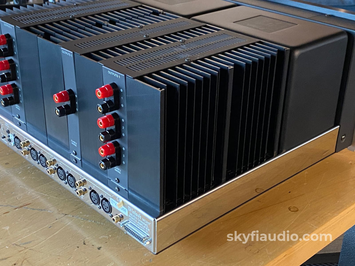 Mcintosh Mc207 Home Theater Amplifier 200W X 7 - New Glass!