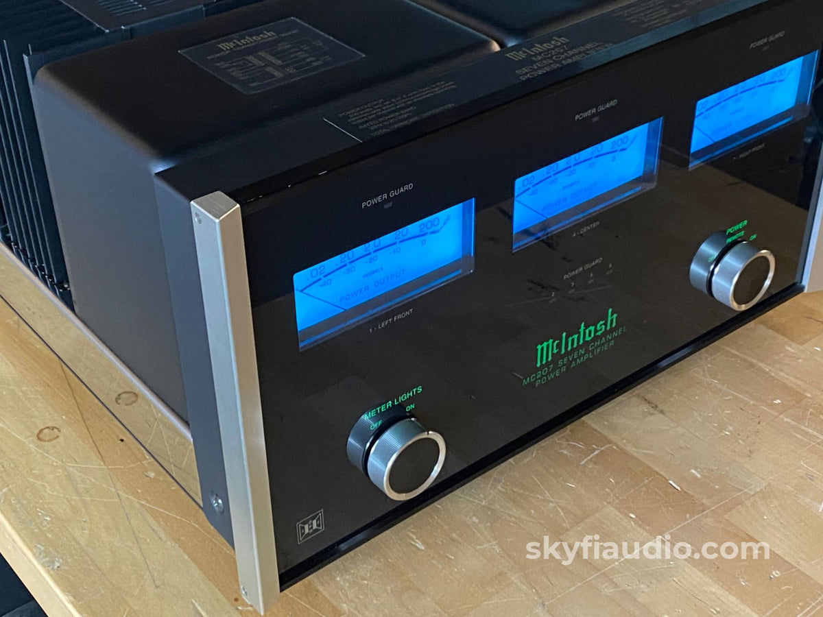 Mcintosh Mc207 Home Theater Amplifier 200W X 7 - New Glass!