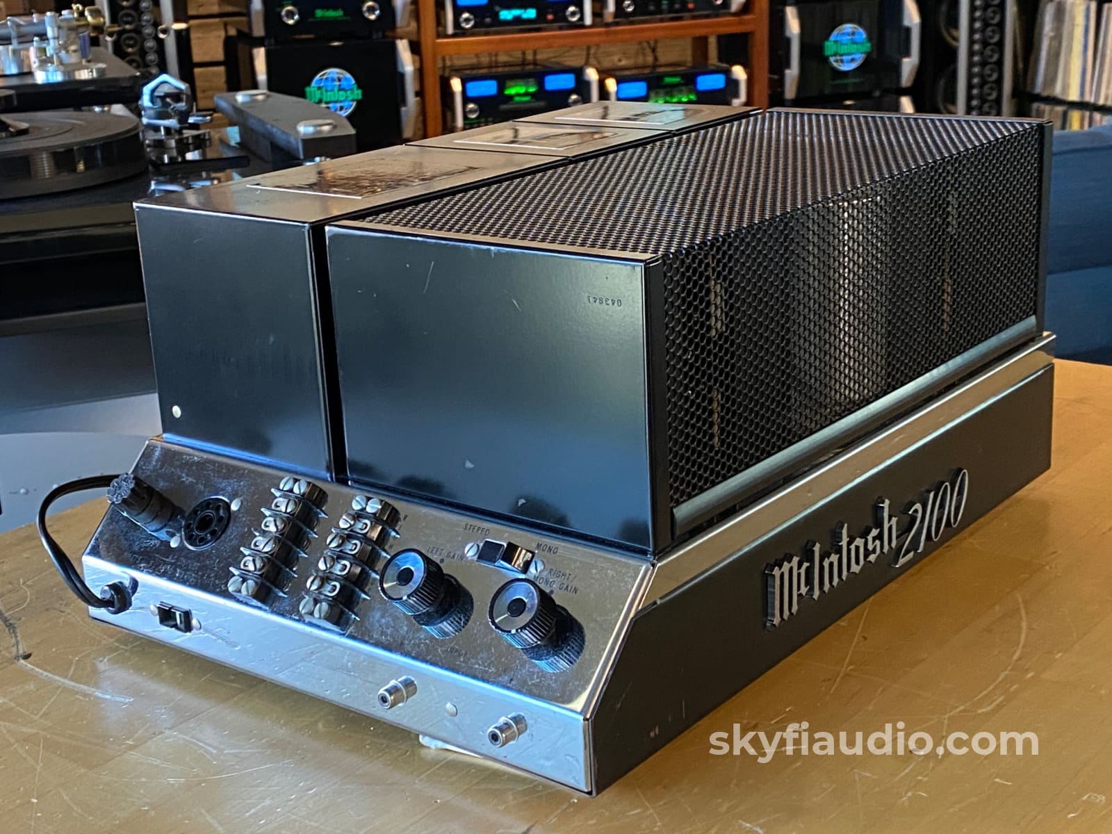 Mcintosh Mc2100 Vintage Amplifier From Abkco Music & Records - The Rolling Stones And More!