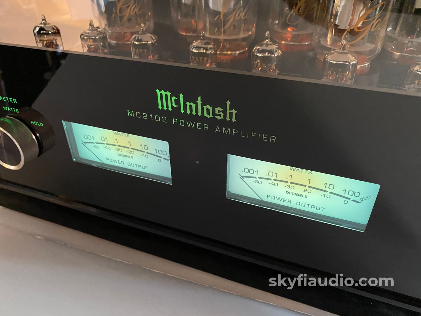 Mcintosh Mc2102 Tube Amplifier With Custom Cover