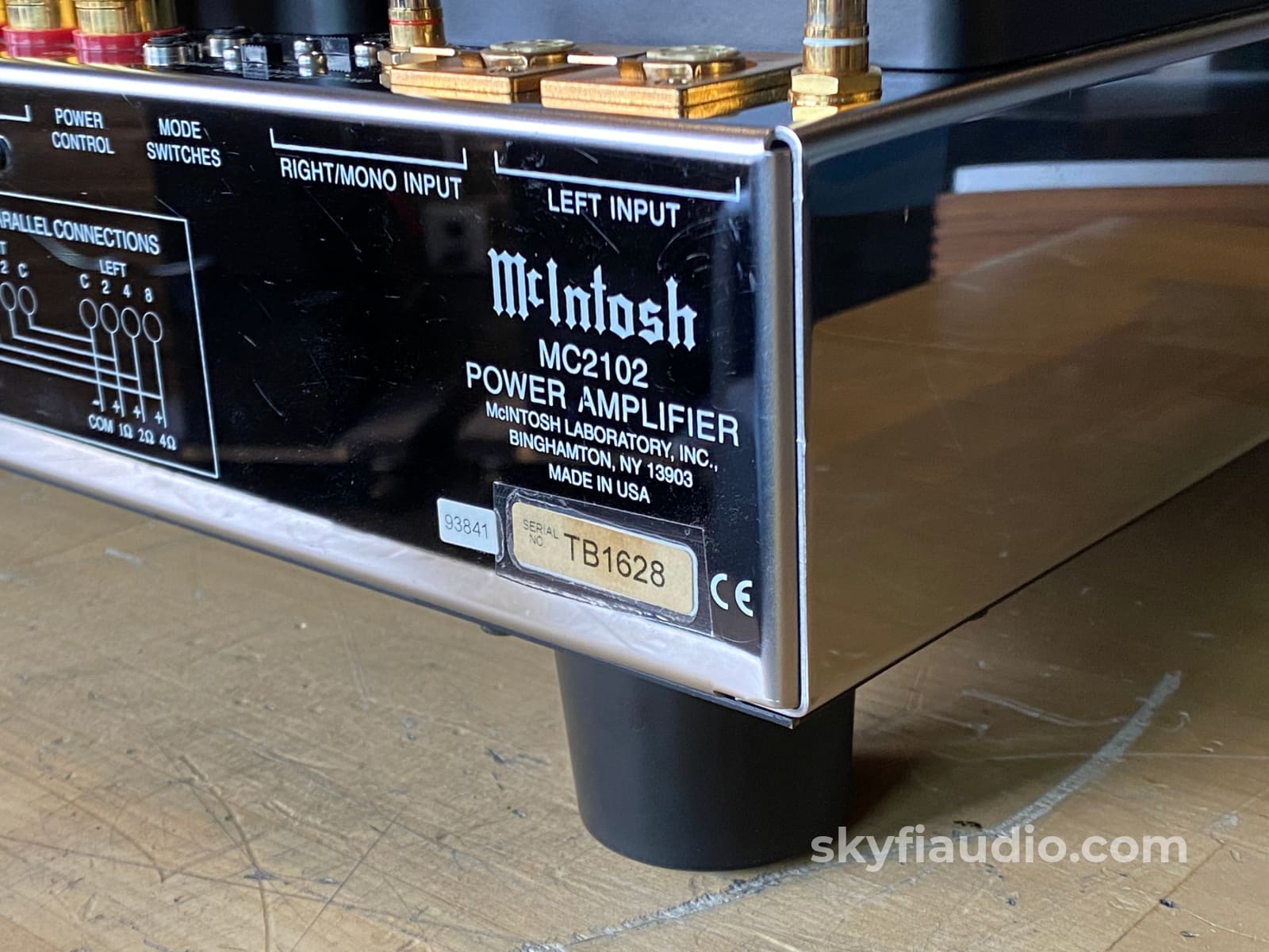 Mcintosh Mc2102 Vintage Tube Amplifier - Serviced W/ Led