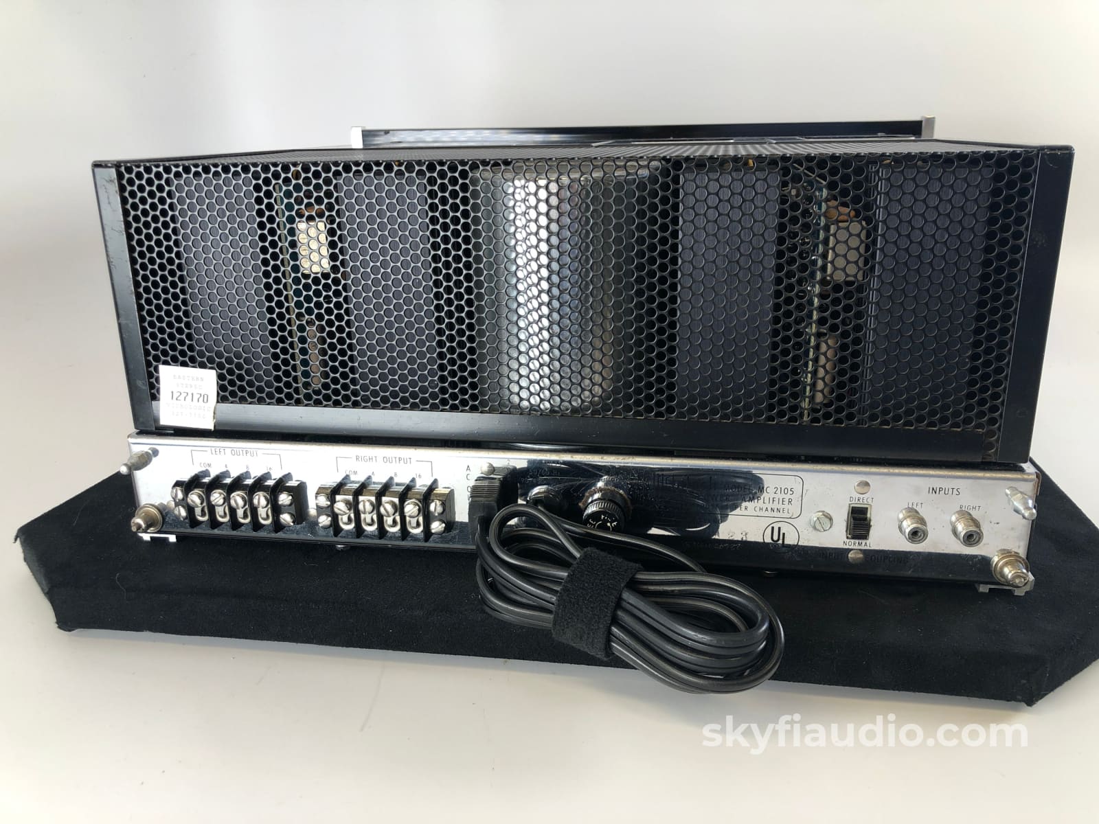 McIntosh MC2105 Solid State Vintage Amplifier - RESTORED, UPGRADED, PE