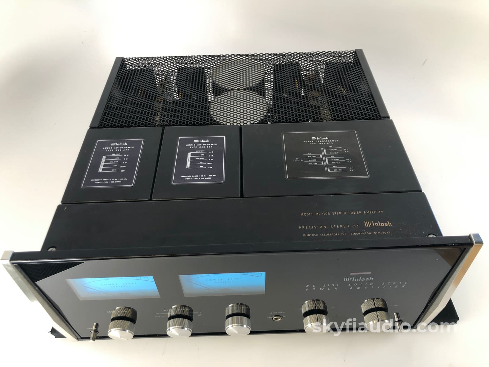 McIntosh MC2105 Solid State Vintage Amplifier - RESTORED, UPGRADED, PE