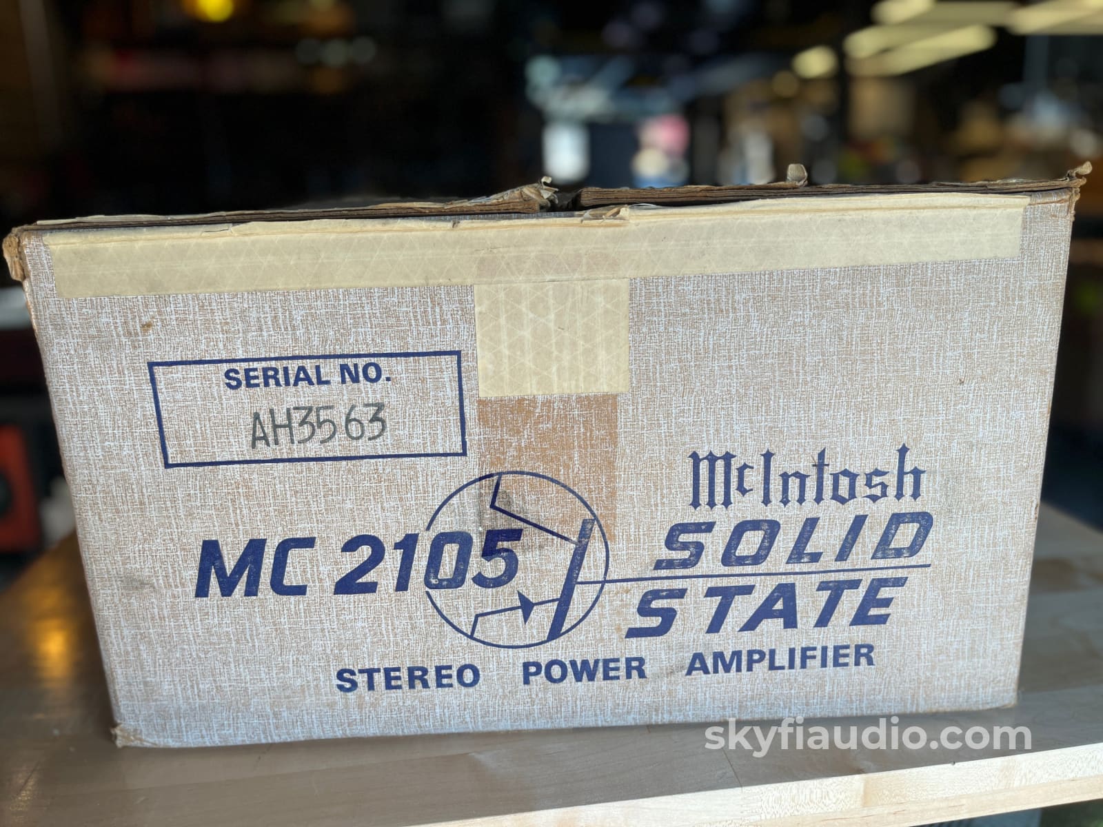 McIntosh MC2105 Box - Great Condition Accessory