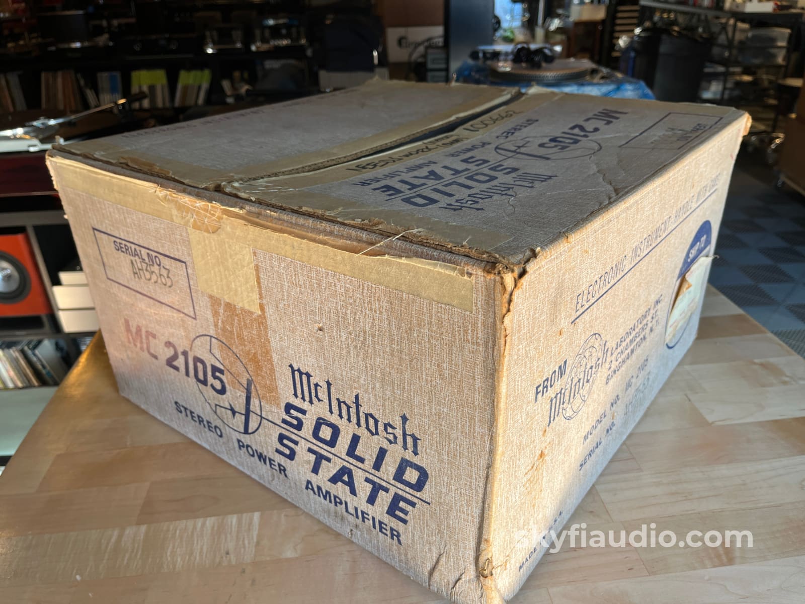 McIntosh MC2105 Box - Great Condition Accessory