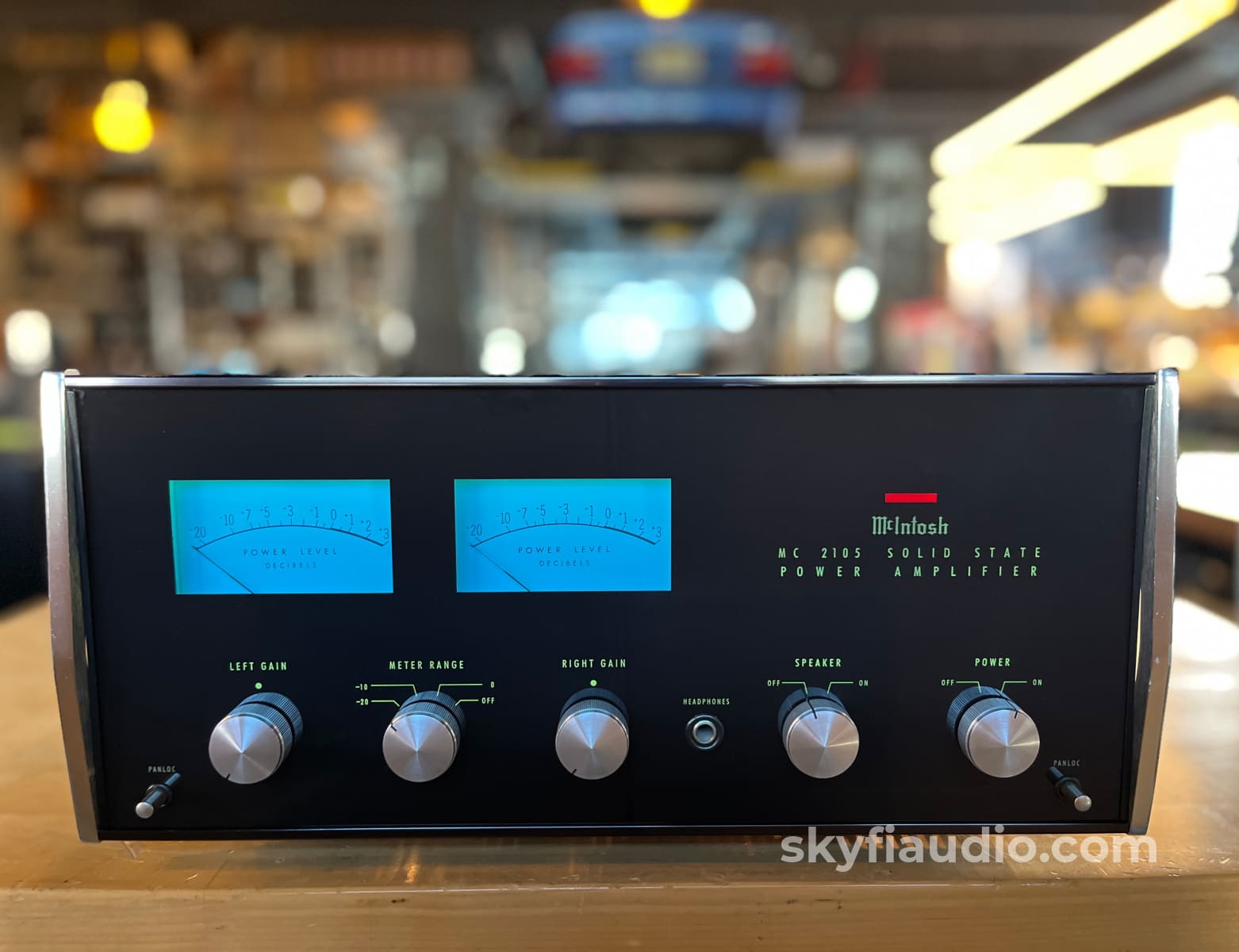 Mcintosh Mc2105 Vintage Solid State Amplifier - Minty Skyfi Serviced + New Glass!