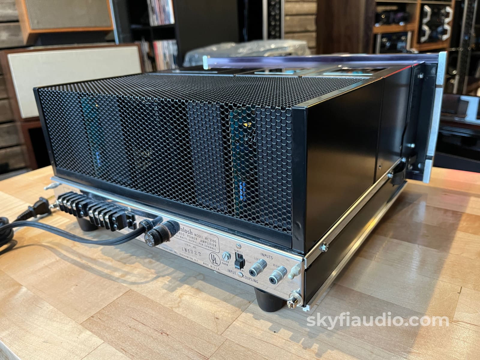 McIntosh MC2105 Vintage Solid State Amplifier- Restored in 2023 - Amplifier