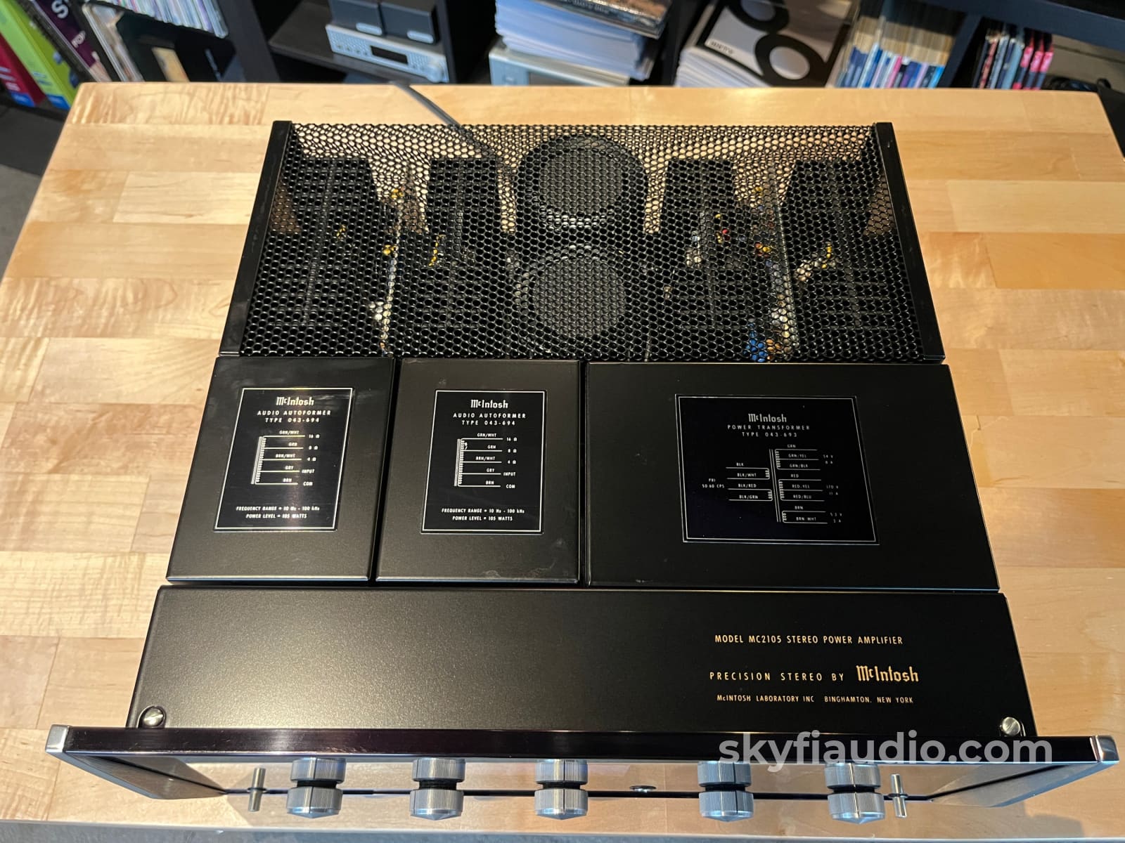 McIntosh MC2105 Vintage Solid State Amplifier- Restored in 2023 - Amplifier