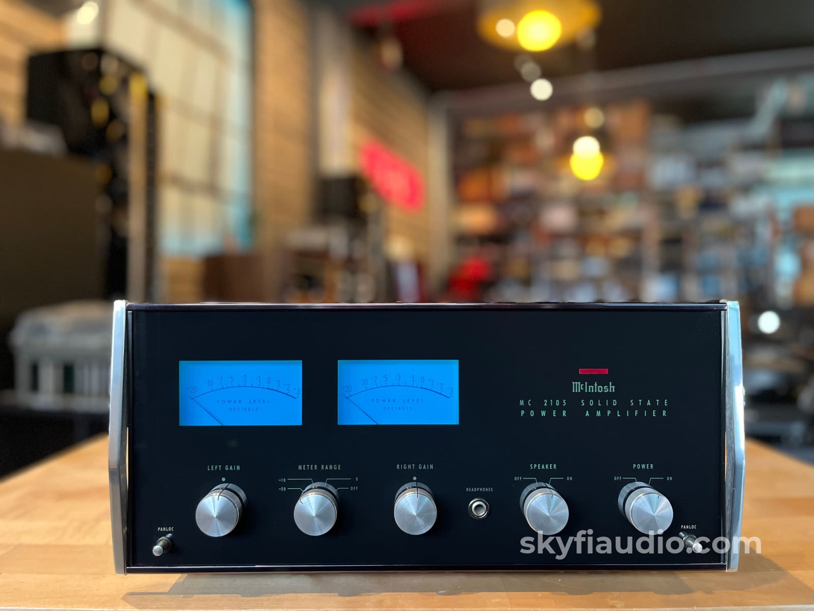 McIntosh MC2105 Vintage Solid State Amplifier- Restored in 2023 - Amplifier