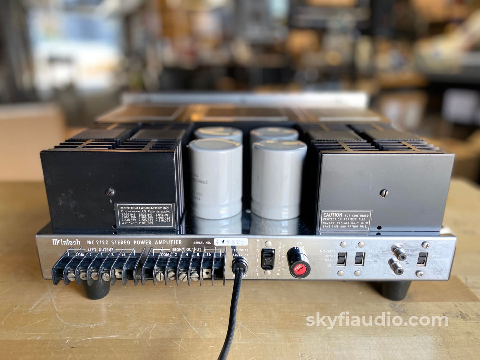Mcintosh Mc2120 Solid Sate Vintage Amplifier