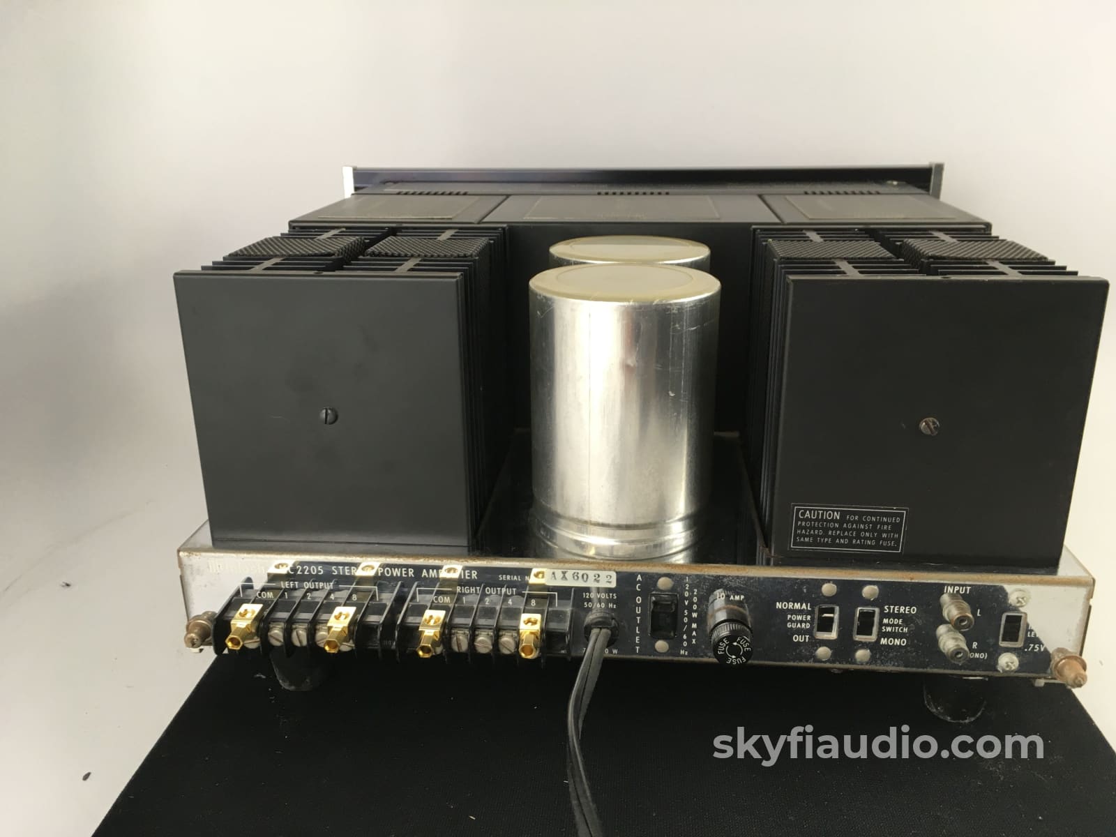 Mcintosh Mc2205 Solid State Amplifier - 200Wpc