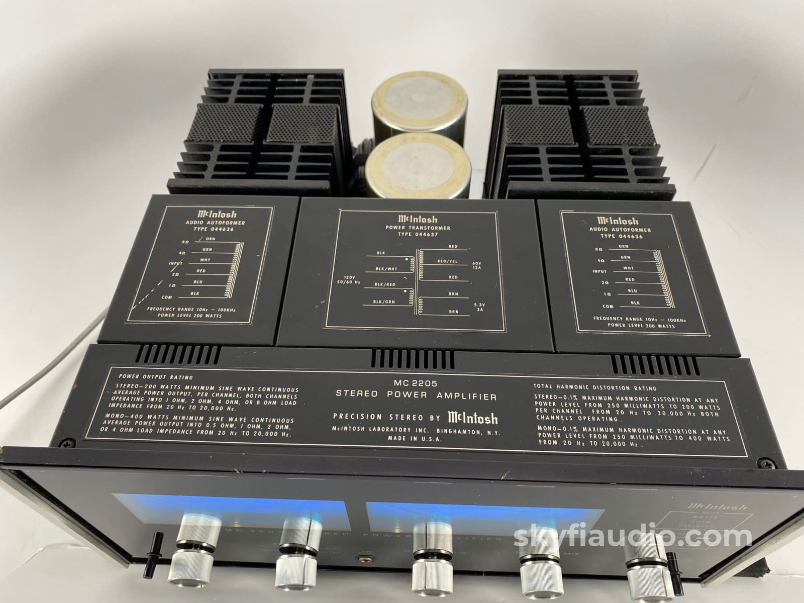 Mcintosh Mc2205 Vintage Stereo Amplifier