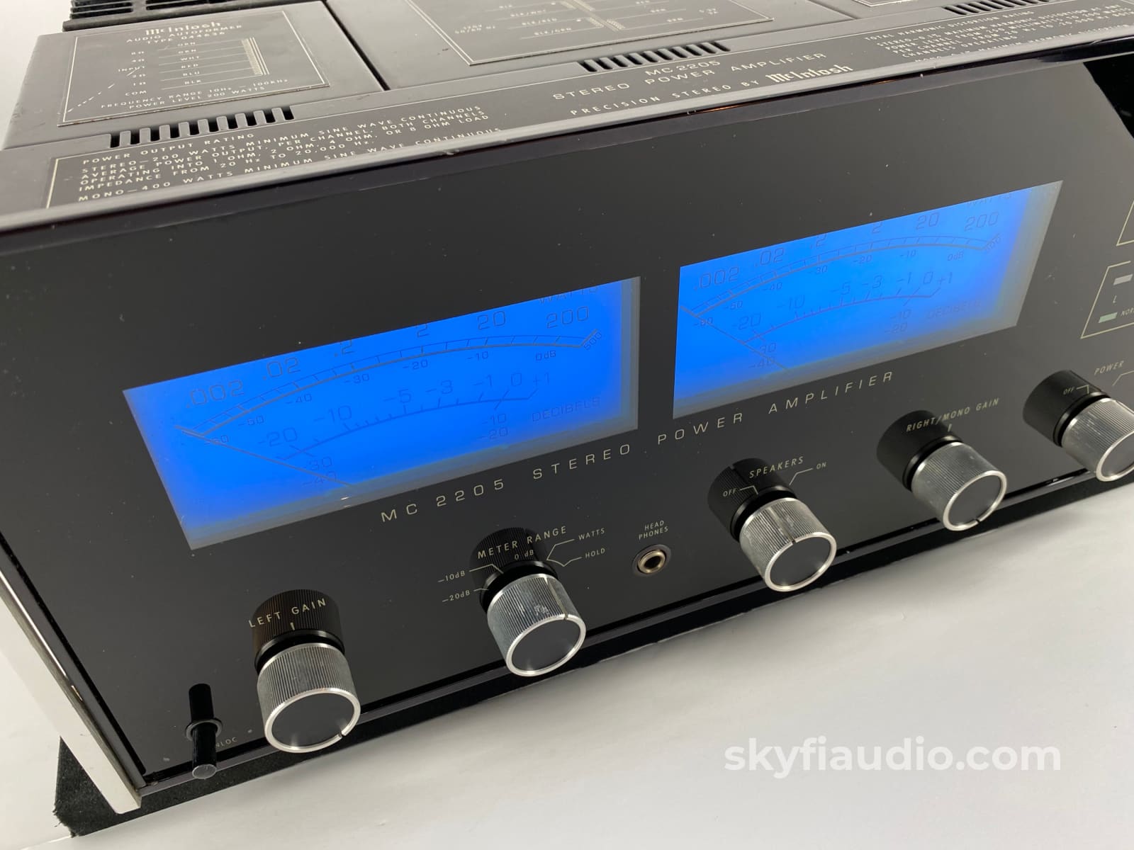 Mcintosh Mc2205 Vintage Stereo Amplifier