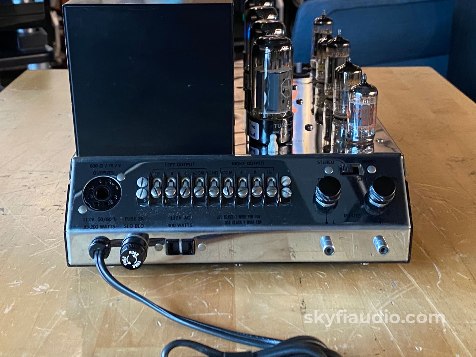 Mcintosh Mc225 Vintage Tube Amplifier From Abkco Music & Records - The Rolling Stones And More!