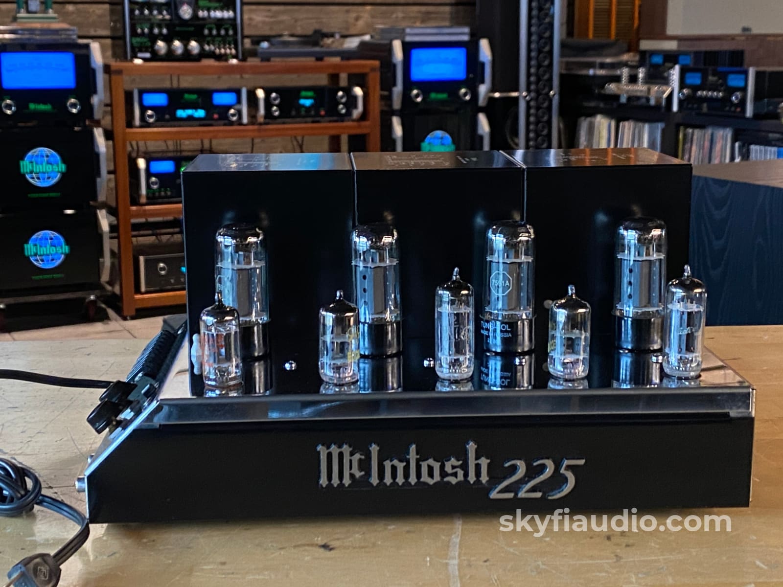 Mcintosh Mc225 Vintage Tube Amplifier From Abkco Music & Records - The Rolling Stones And More!