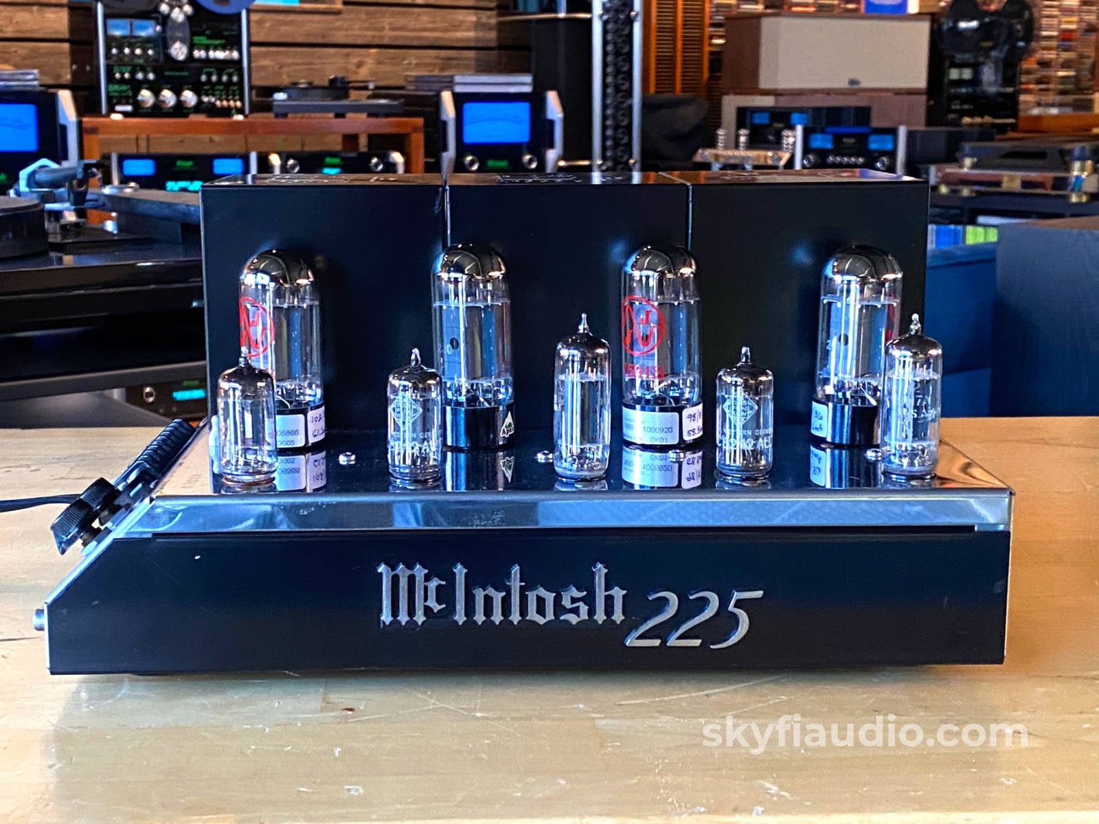 Mcintosh Mc225 Vintage Tube Amplifier From Abkco Music & Records - The Rolling Stones And More!